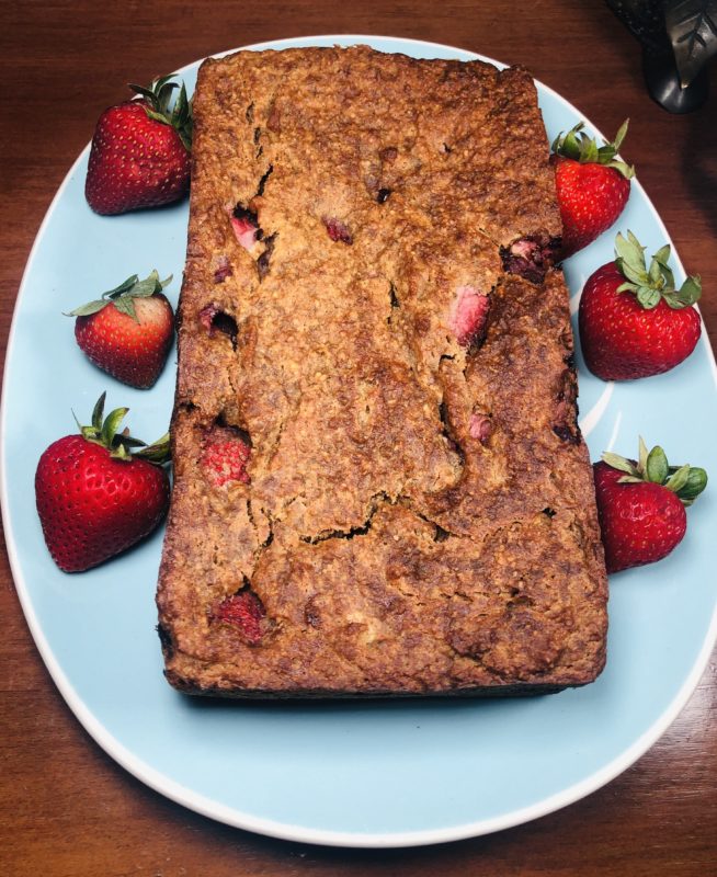 strawberry banana bread